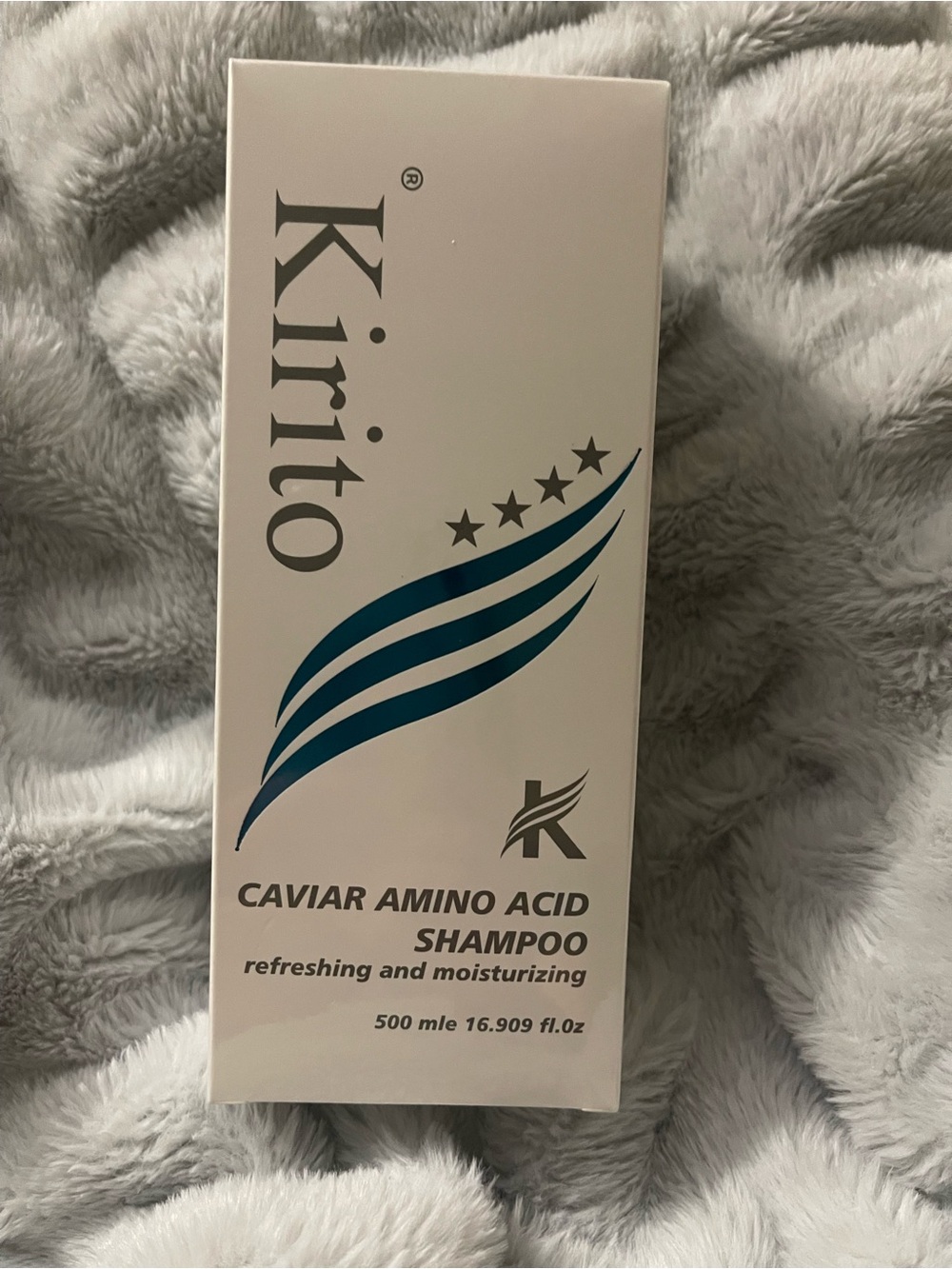 Caviar Amino Acid Shampoo - White with Teal Accents
